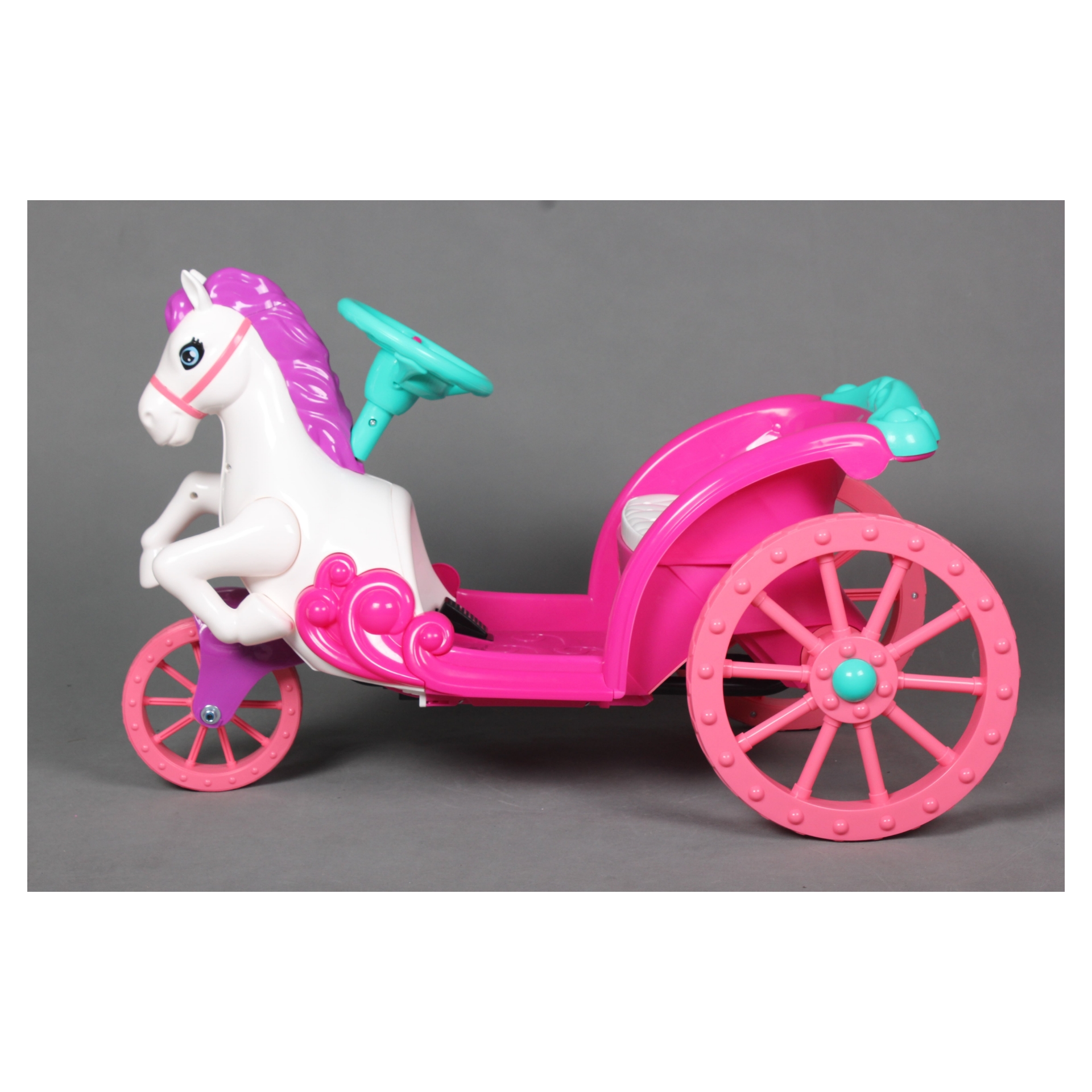 disney princess ride on carriage 6v